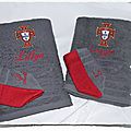 Serviette de toilette personnalisée PORTUGAL