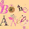Bonne annee 2016
