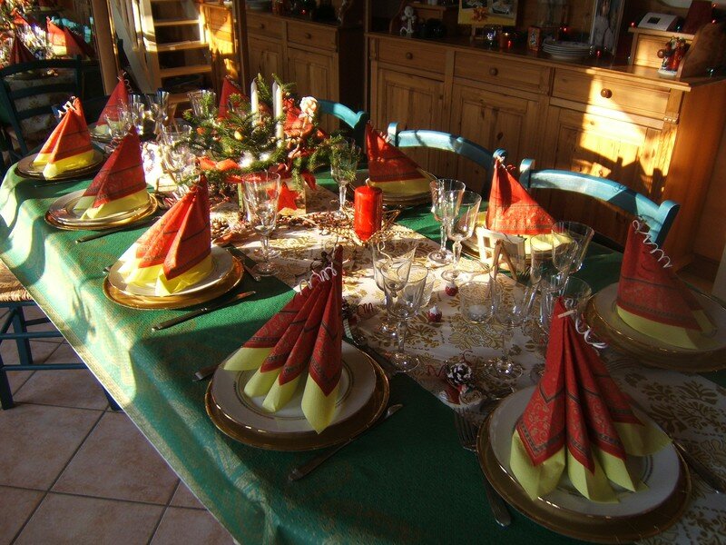 Décors de table pour Noël - Les Ateliers de Fany