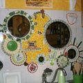 La fresque mosaique de ma cuisine