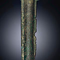 A bronze chanfron, late shang-early western zhou dynasty, 12th-11th century bc