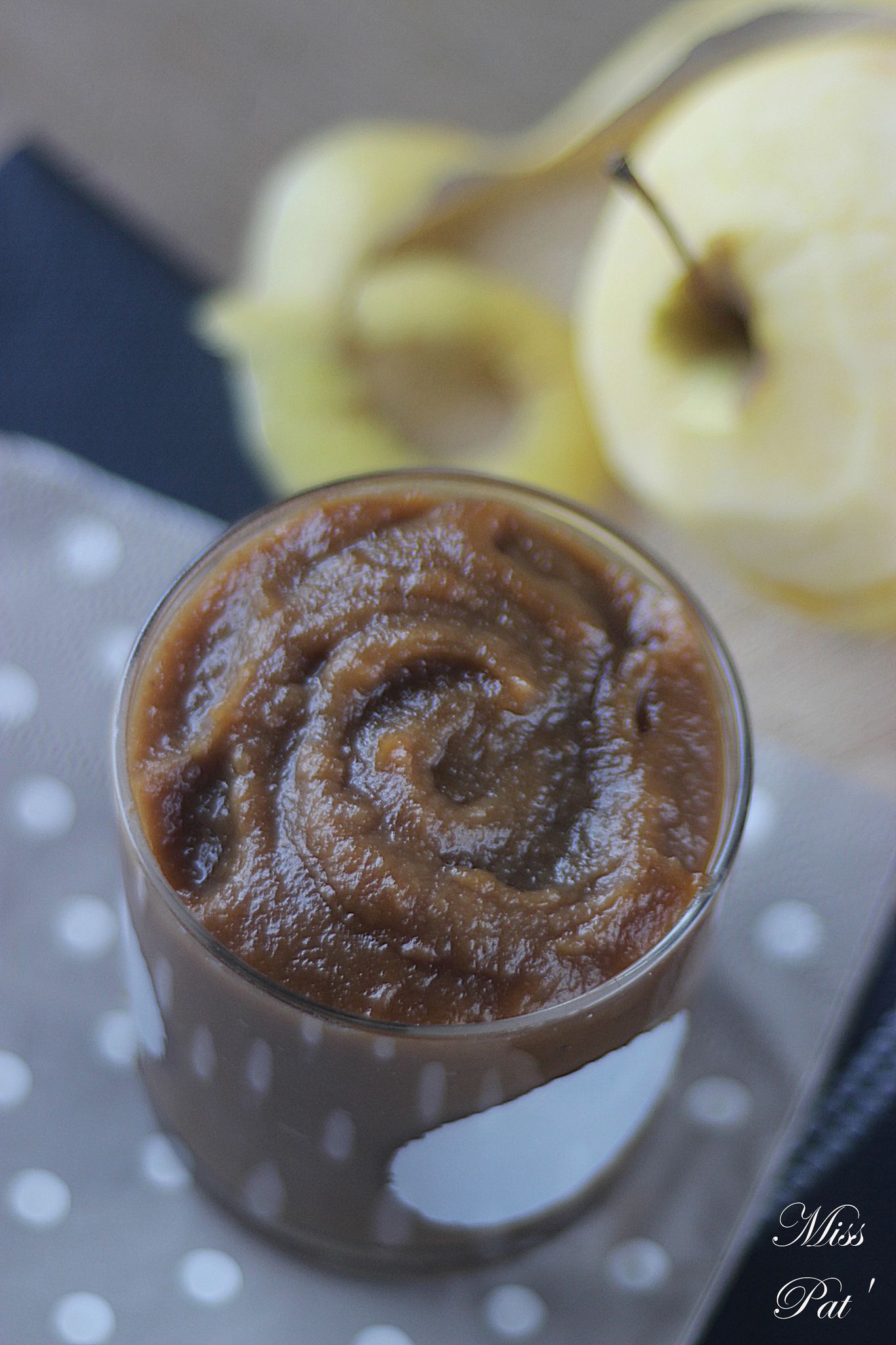 Compotée de pommes et marrons à la vanille La cuisine bio de Miss Pat