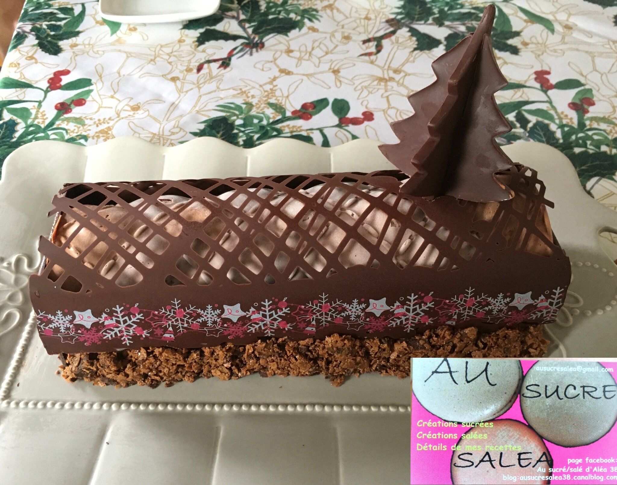 LAYER CAKE KINDER BUENO - NUTELLA - Au sucrésalé d'Aléa 38