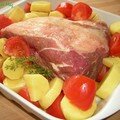Un classique : palette de porc à la provençale
