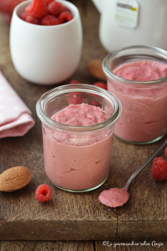 compote de pommes framboise et amande sans sucre sans gluten vegan (3)