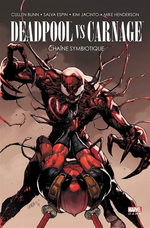 marvel dark deadpool vs carnage