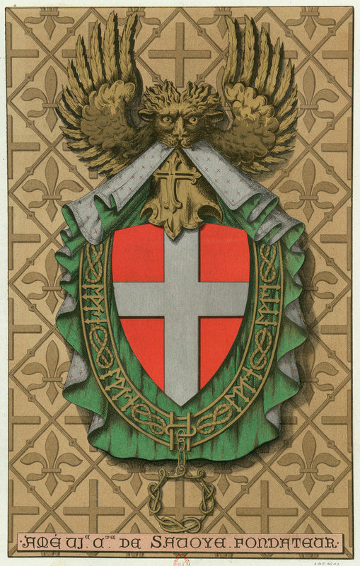 Ordre du Collier de Savoie, dit de l'Annonciade, fondé en 1362 Amédée VI de Savoie
