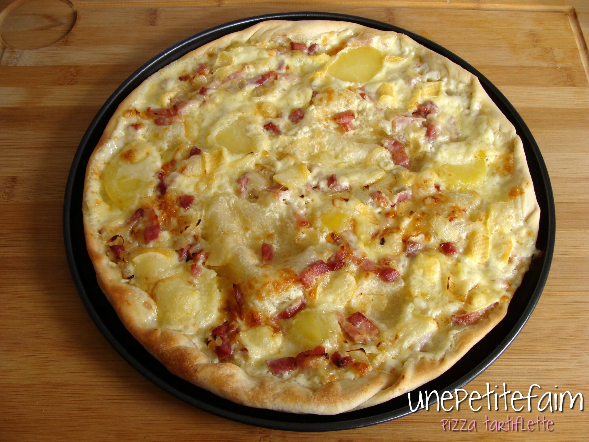 Pizza Tartiflette Une Petite Faim