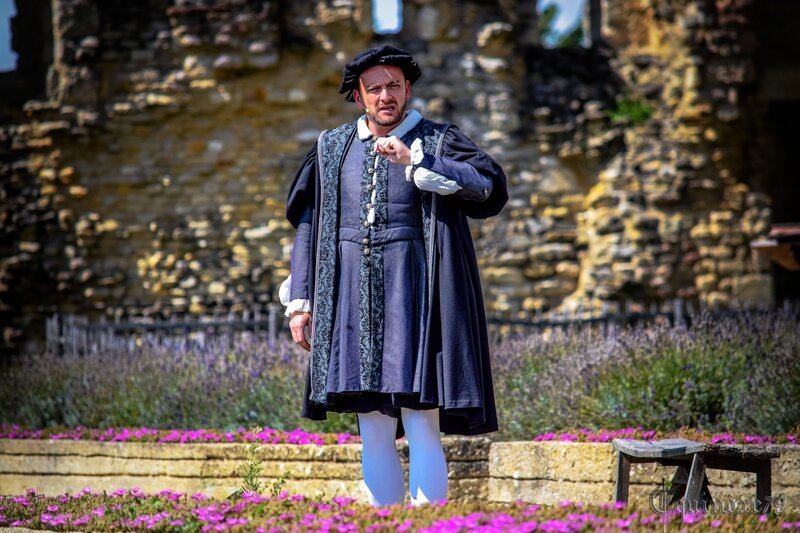 Michel Duchemin, le metteur en scène à l'abbaye de Maillezais (4)