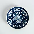 Coupe en porcelaine 'bleu de Huê', Chine pour le Vietnam, Huê, XIXe siècle