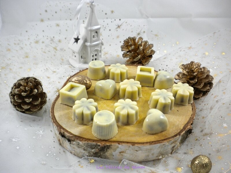 Chocolatsblancsfourrésaupraliné