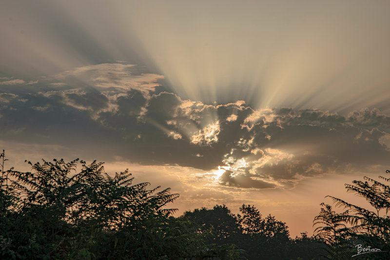 Soleil d'orage