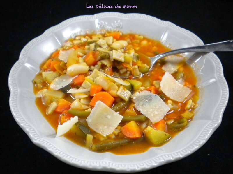 Minestrone au crozets de Savoie 4