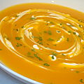...soupe patate douce et butternut... (nigella express)