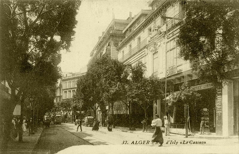 Alger-rue d'isly