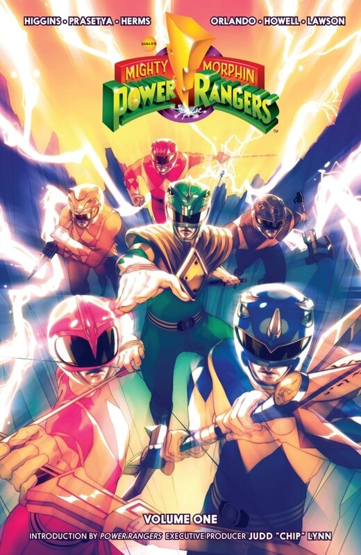 boom mighty morphin power rangers vol 01 TP