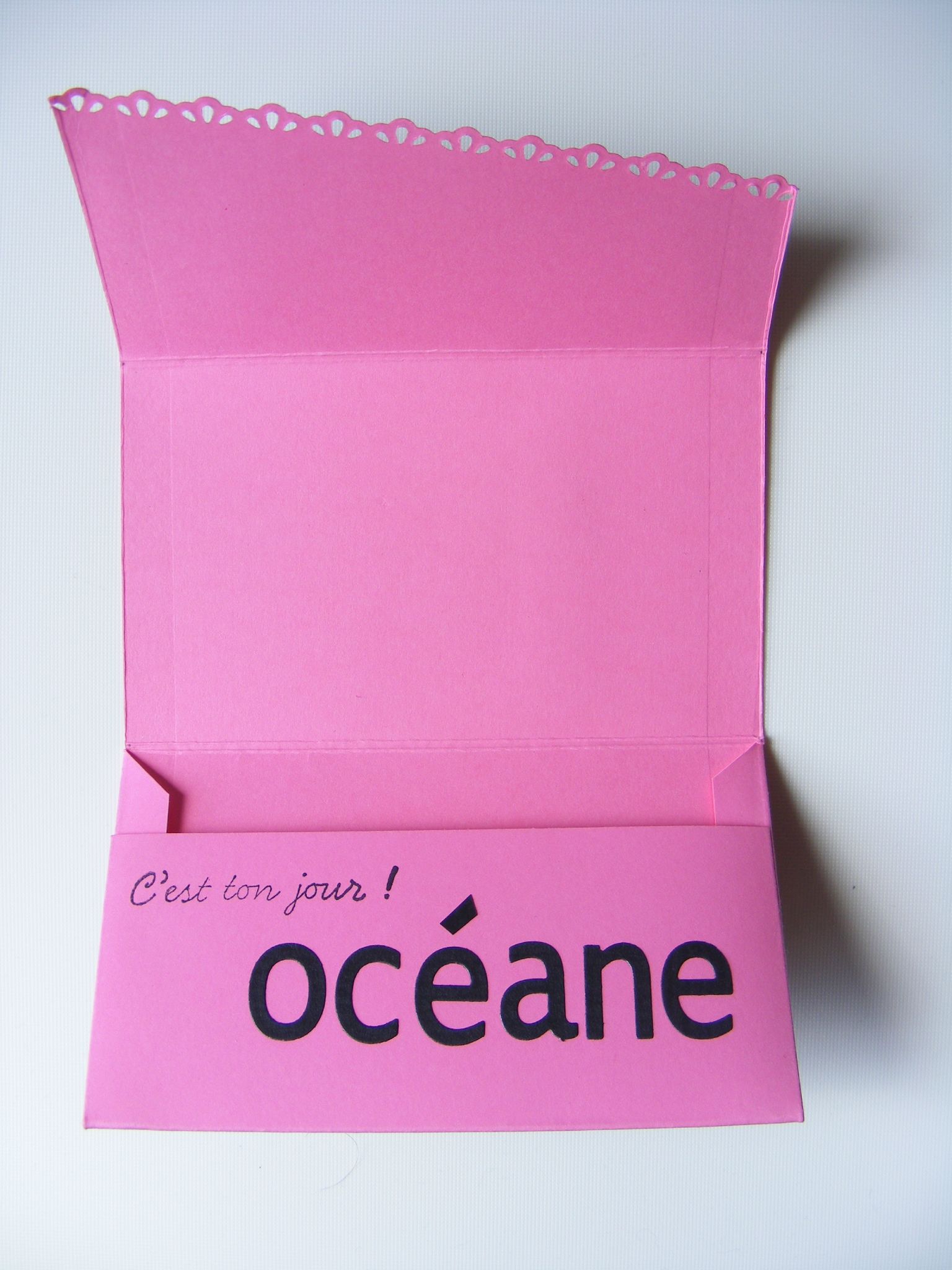 Carte Anniversaire 7 Ans Oceane Le Scrap De La Taniere