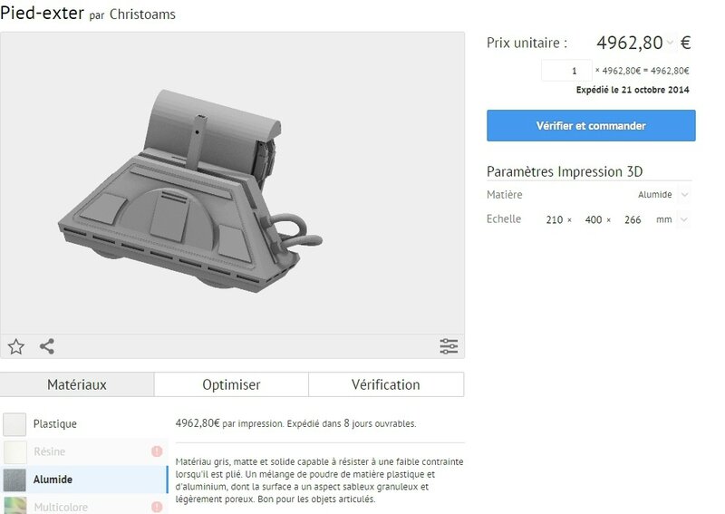 imp 3d pied 4900 euro