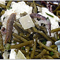 Salade de haricots verts à la mozzarella