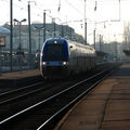 AGC X 76 500 (thermique) en gare de Nantes
