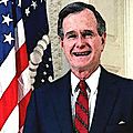 George hw bush, l’anti-trump
