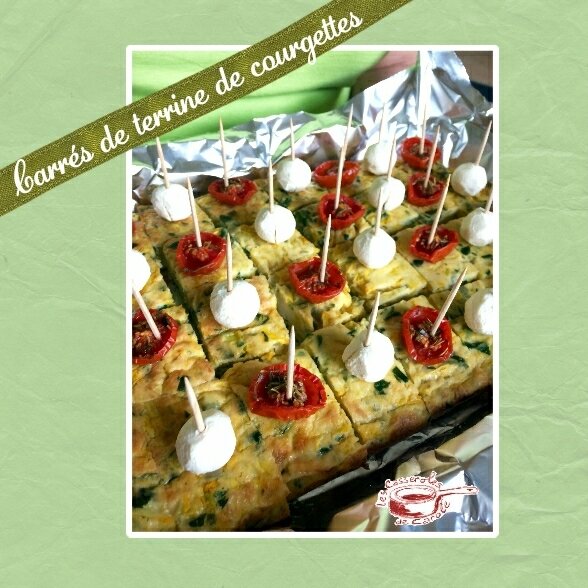carrs de terrine de courgettes ide de prsentation pour lapritif ou un buffet avec une terrine - Idee De Buffet carrs de terrine de courgettes ide de prsentation pour lapritif ou un buffet avec une terrine - Idee De Buffet