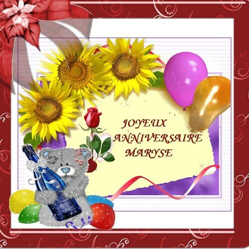 Bon Anniversaire Maryse L Univers De Patounette Et Ses Amis Es