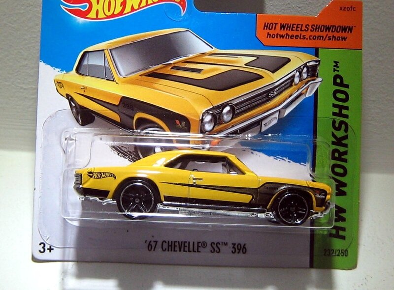 Chevrolet SS 396 de 1967 (Hotwheels 2014)