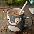 Chocolat chaud cru aux épices #noël vegan