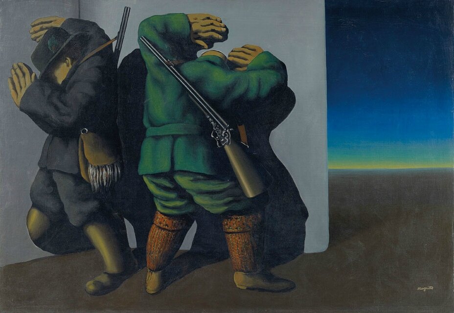 Past auction: AFTER RENÉ MAGRITTE (BELGIAN, 1898-1967) HOMME AU