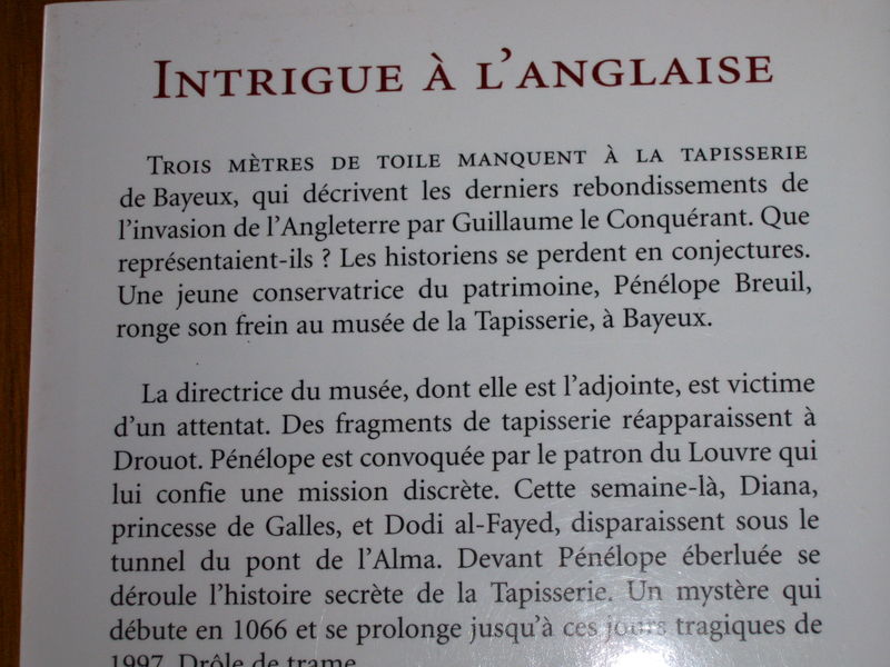Livre INTRIGUE A L ANGLAISE ADRIEN GOETZ L'atelier d'Ehaa
