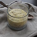 Verrine de chia à la mangue