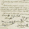 Le 24 octobre 1789 à mamers : rappel à l'ordre d'un membre du comité de sureté.