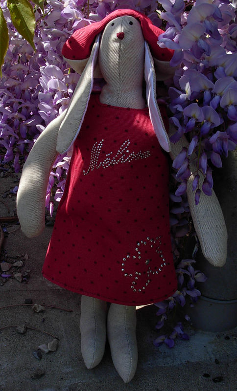 doudou lapin garçon ou fille