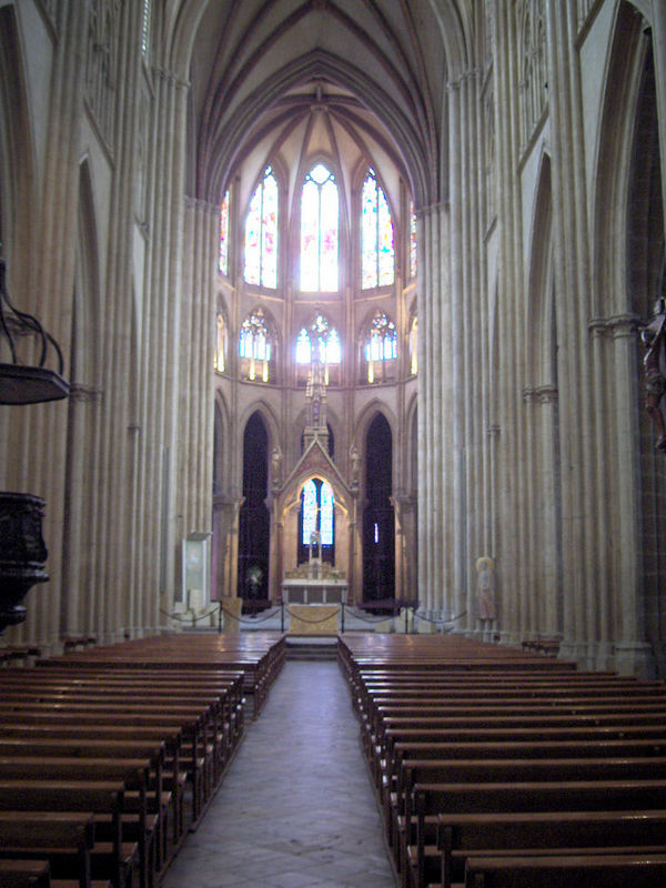Cathédrale Notre Dame de Bayonne, intérieur