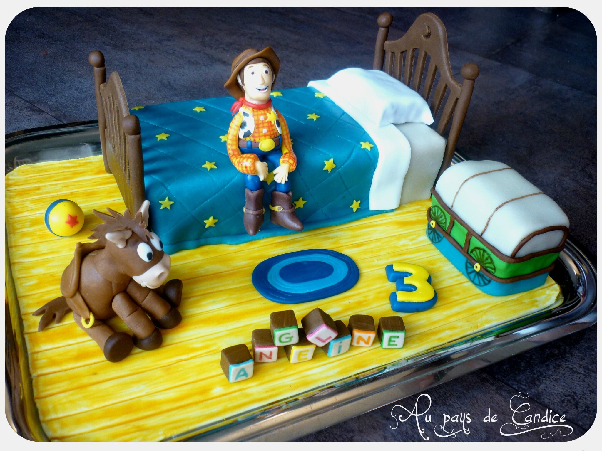 Gâteau Toy story - Au pays de Candice