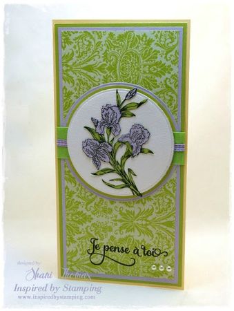 Iris card front