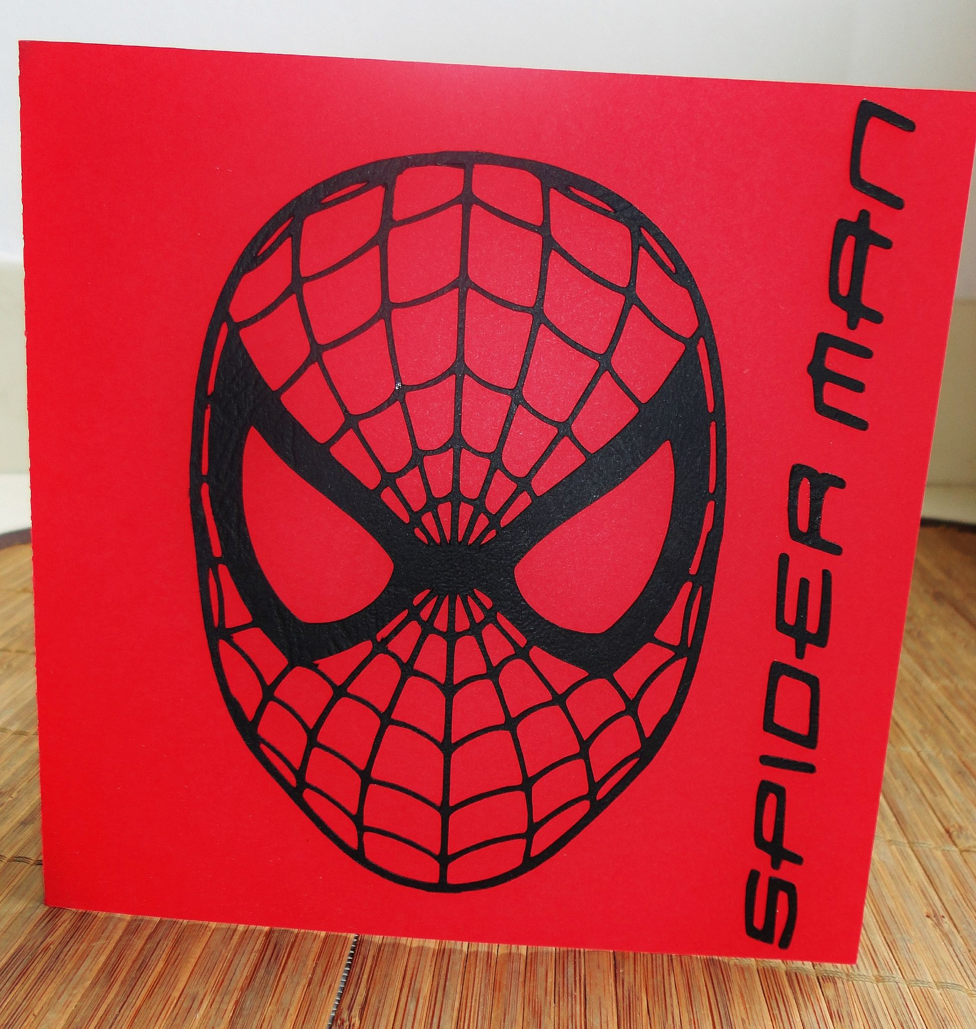 Carte Anniversaire Spiderman Sc Creations