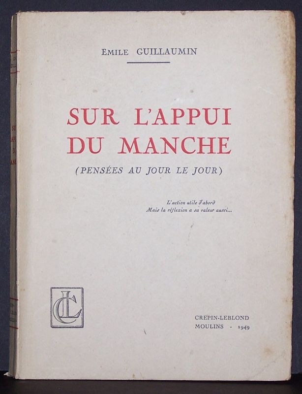 Sur Lappui Du Manche Pensées Au Jour Le Jour Emile - 