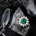 A fine emerald and diamond brooch-pendant necklace, by harry winston