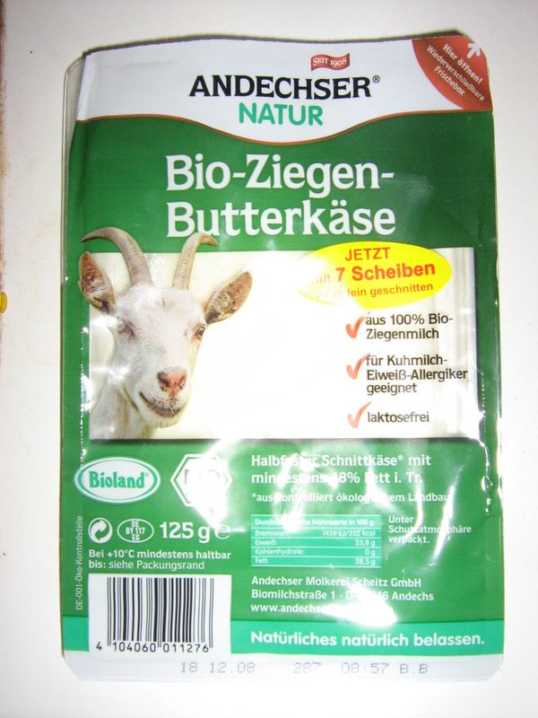 Fromage sans lactose liloia une pâquerette