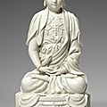 A dehua figure of buddha, 17th-18th century