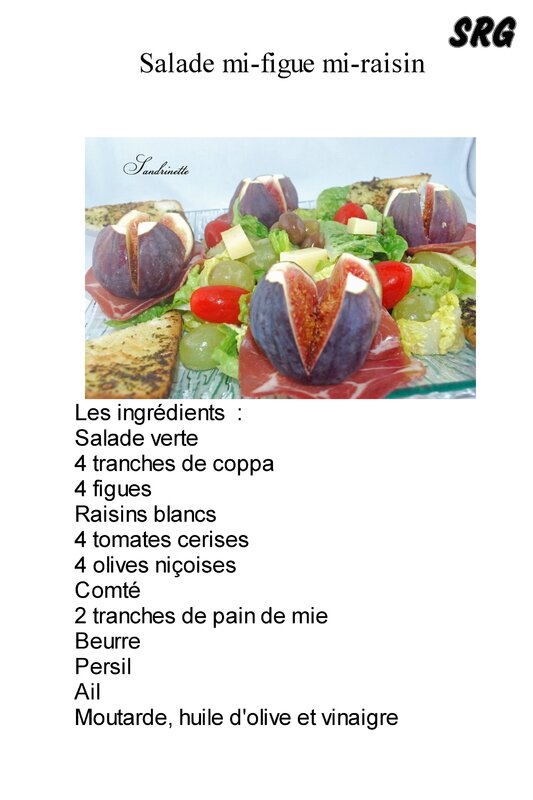 Salade mi-figue mi-raisin (page 1)