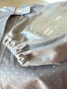 Blouse de peinture détail 2