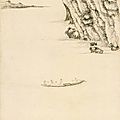 Wen zhengming (chinese, 1470-1559), the first poem on the red cliff, 1558