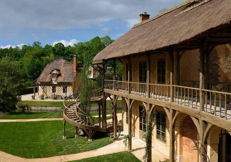 La Maison de la Reine restaurée - photo Château de Versailles