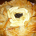 Craquant aux pommes et aux pruneaux