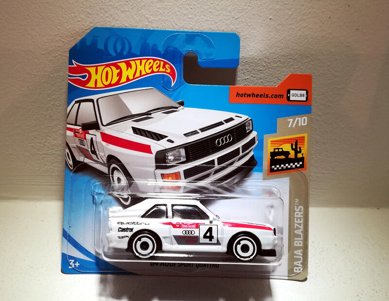 Audi Sport Quattro de 1984 (Hotwheels)