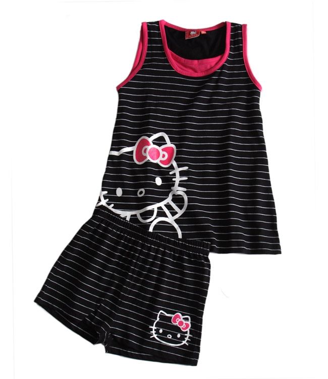 Hello Kitty Ensemble 2 pi/èces short d/ébardeur