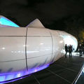 The chanel mobile art pavilion in new york, central park,